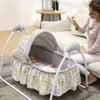 Baby Bassinet Deluxe Soothing Multifunctional Swing Motion Bed