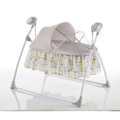 Baby Bassinet Deluxe Soothing Multifunctional Swing Motion Bed