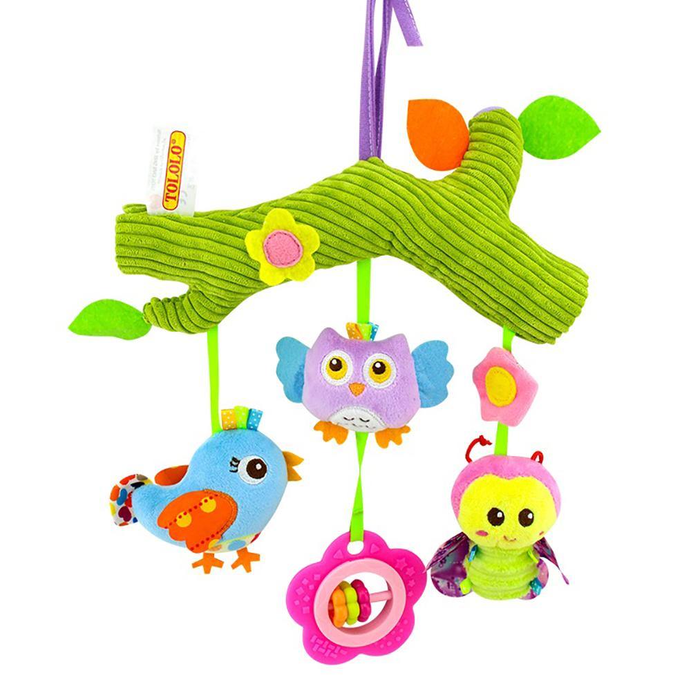 Baby Rattle Toys for Infant Soft Plush Stuffed Hanging Toy - Little Angel Baby Store