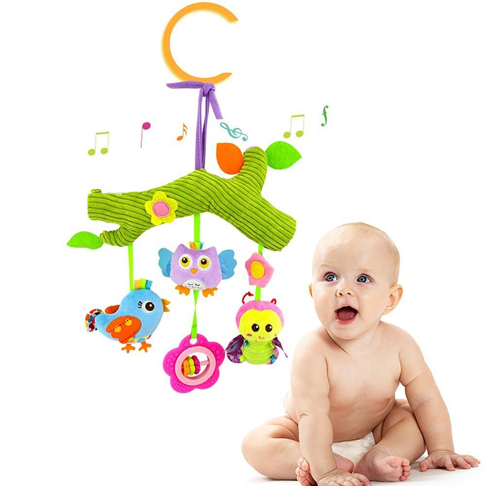 Baby Rattle Toys for Infant Soft Plush Stuffed Hanging Toy - Little Angel Baby Store