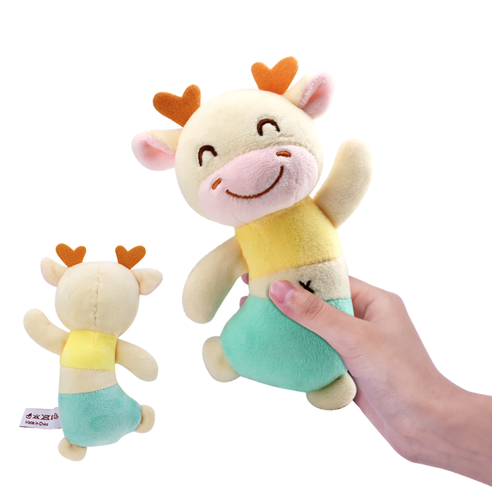 Little Angel Baby Rattle Toys Soft Plush Stuffed Toy