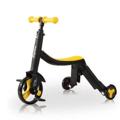 Nadle Kids Tricycle Multifunctional Cycle - Yellow