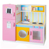 Kids Wooden Kitchen Pretend-play Toy for 3+ Years