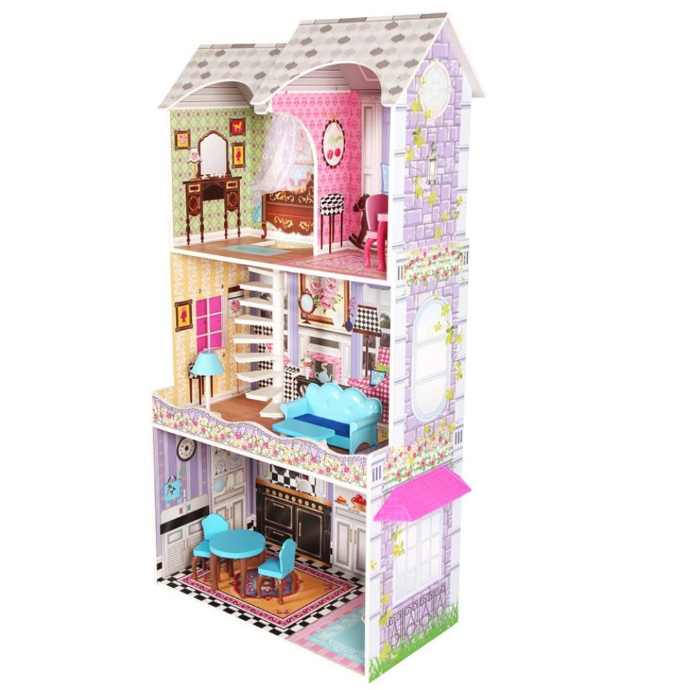 Little Angel - Wooden Doll House Pretend Play Toy