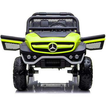 Mercedes Unimog Licensed Electric Ride-On Jeep Green