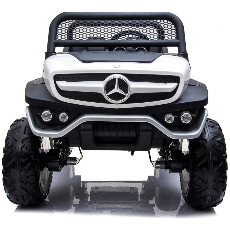 Mercedes Unimog Licensed Electric Ride-On Jeep White