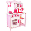 Kids Wooden Kitchen Pretend-play Toy - Little Angel Baby Store
