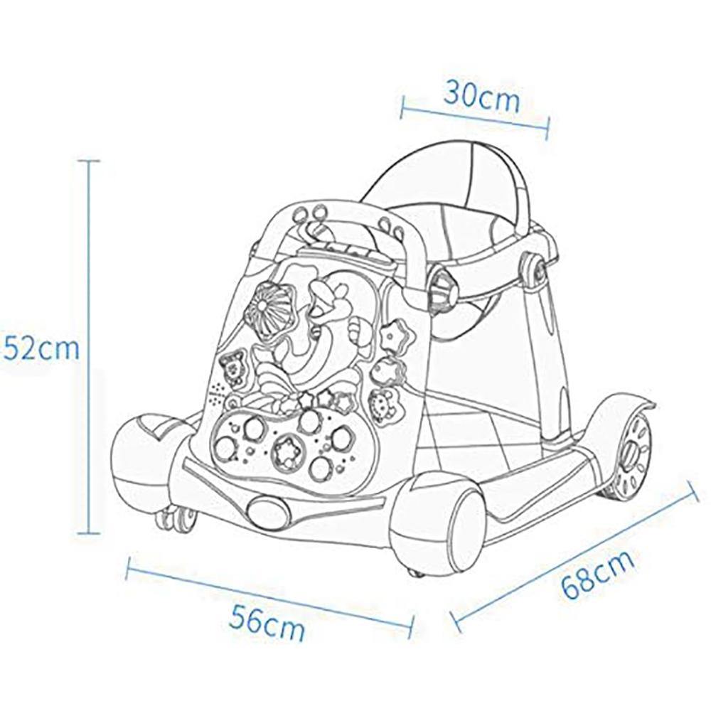 Little Angel Baby Walker 2 in 1 Activity Center - Little Angel Baby Store