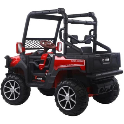 Kids Ride-On Electric Riding Merce Off-Road Jeep - Red