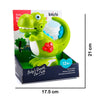 Kaichi Baby Toys Roaring Dinosaur for Infant To Toddler 12 + month - Green