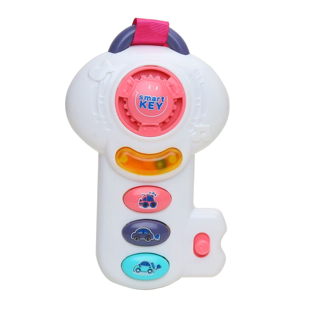 Kaichi Baby Educational Toy with Music Smart Key for 12+ Month - White